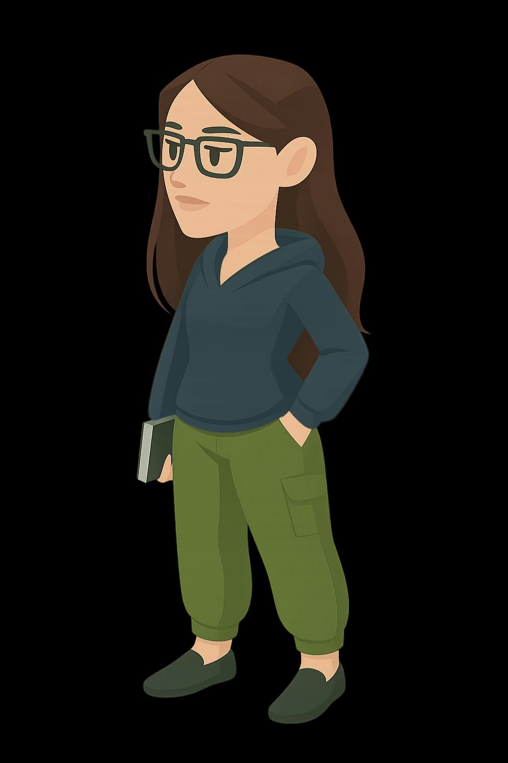Female Scholar character