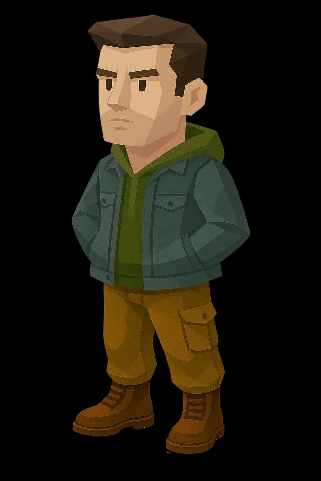 Male Pragmatist character
